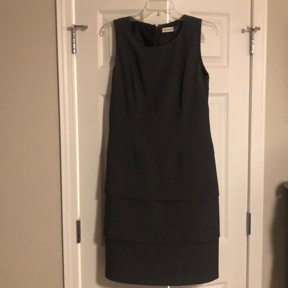 Professional gray Calvin Klein work dresss